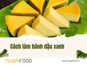 Cách làm bánh đậu xanh