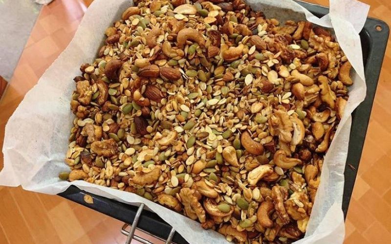 Granola ngon có tại Vua Yến Mạch