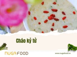 Cách nấu cháo kỷ tử