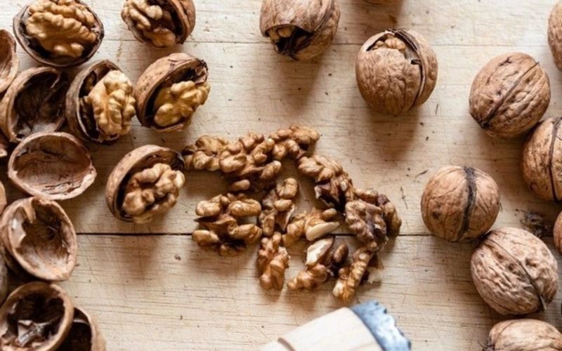 Hạt óc chó chế biến được nhiều món ngon
