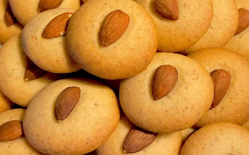 Công thức làm bánh quy hạnh nhân lát