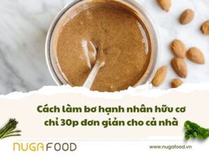 bơ hạnh nhân