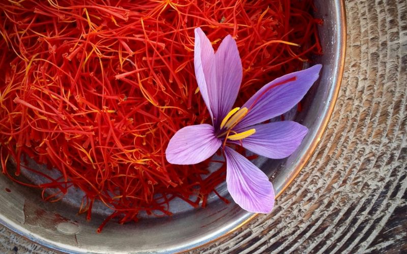 Saffron chứa nhiều vitamin 