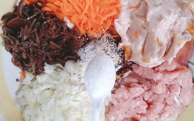 Nguyên liệu làm bánh bao chiên tươi ngon