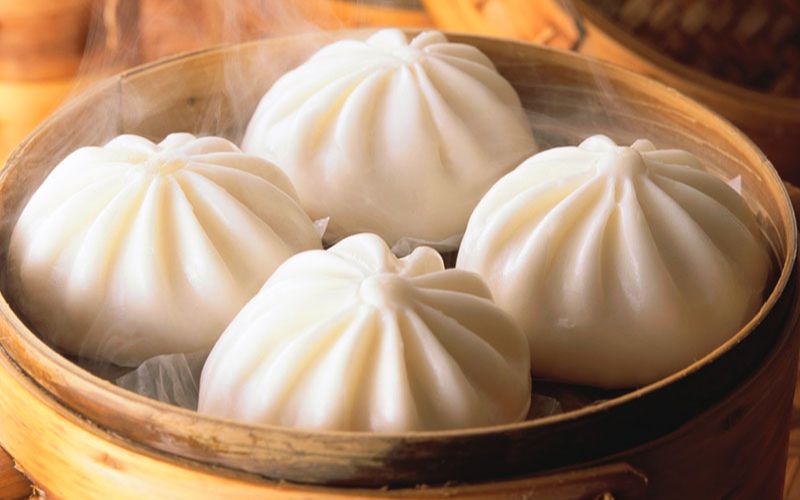 Bánh bao không nhân đơn giản tại nhà