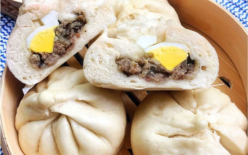 Bánh bao truyền thống làm tại nhà dễ dàng