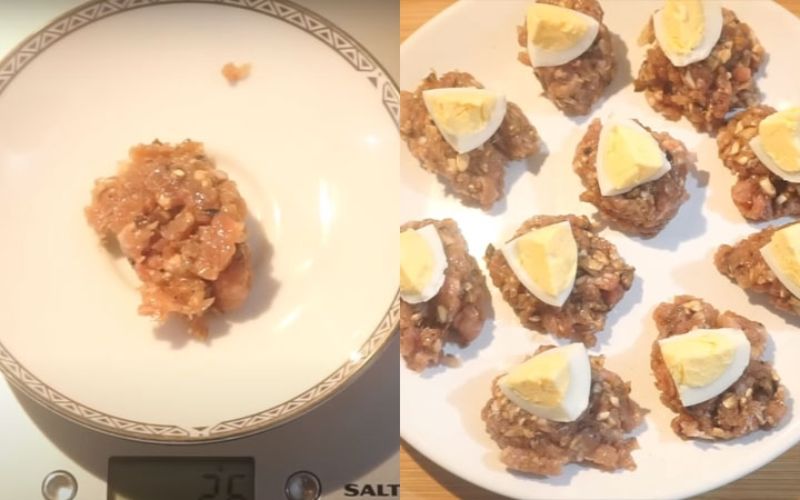 Nguyên liệu làm bánh bao bằng bột mì