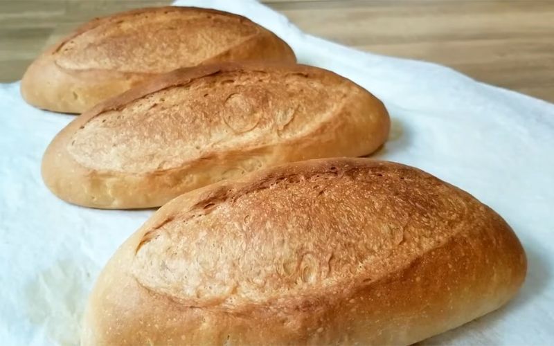 Bánh mì không dùng bột nở tiện lợi