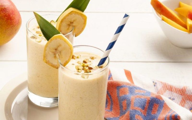 Smoothie chuối giúp thanh lọc đường ruột 