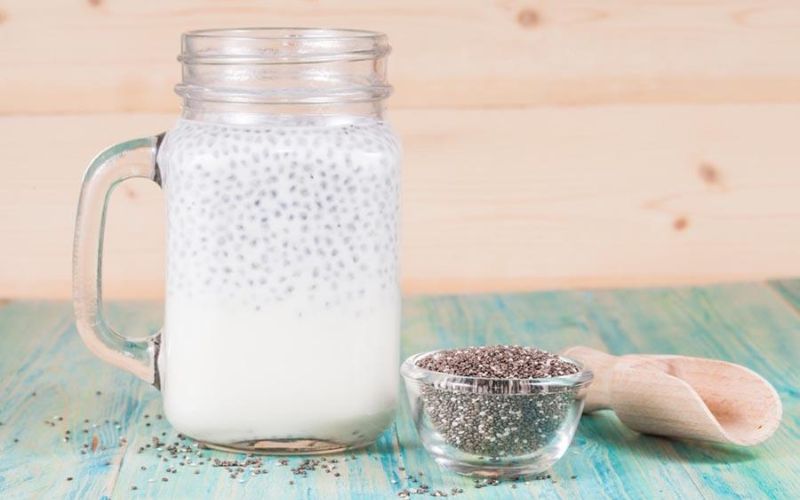 Sữa đậu nành hạt chia
