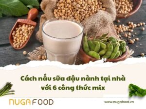 cách nấu sữa đậu nành