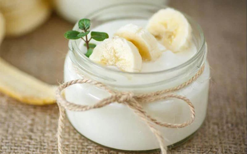 Sữa chua hạt bí chuối béo ngậy 