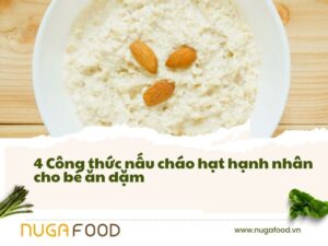 cháo hạt hạnh nhân