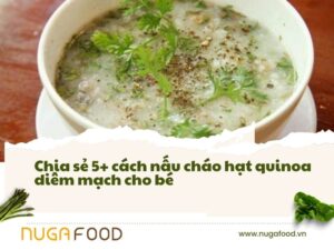 cháo hạt quinoa