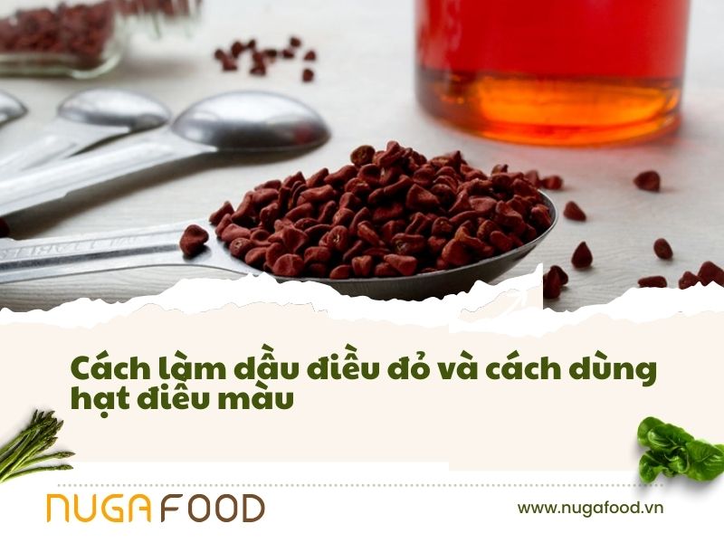 dầu điều đỏ