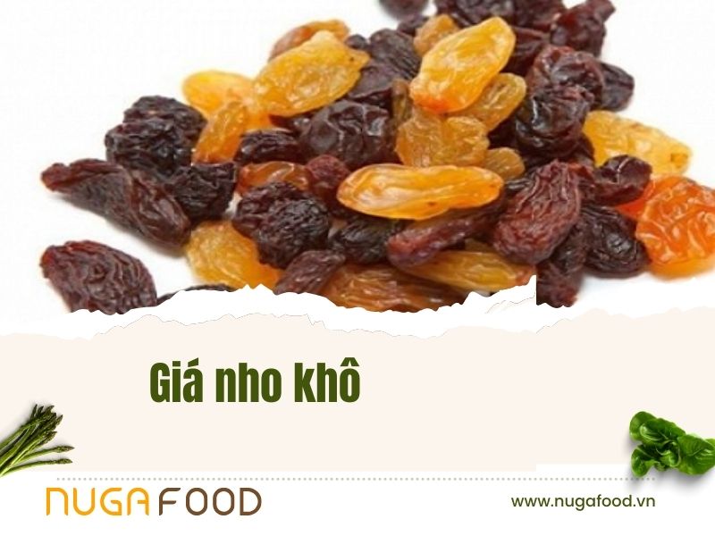 giá nho khô
