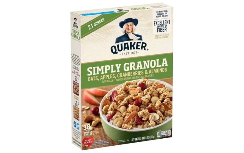 Quaker Simply Granola ( Oats, Apple, Cramberry & Almonds )