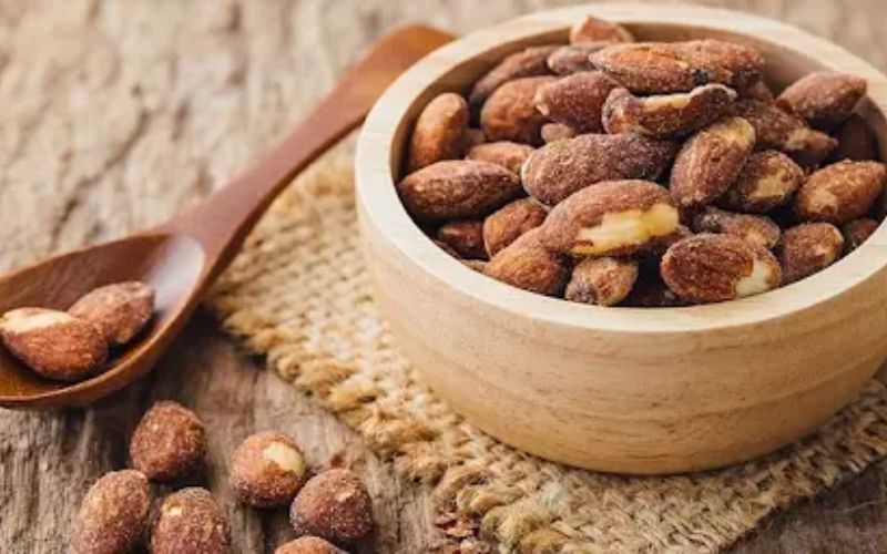 Hạnh nhân rang bơ mật ong hấp dẫn