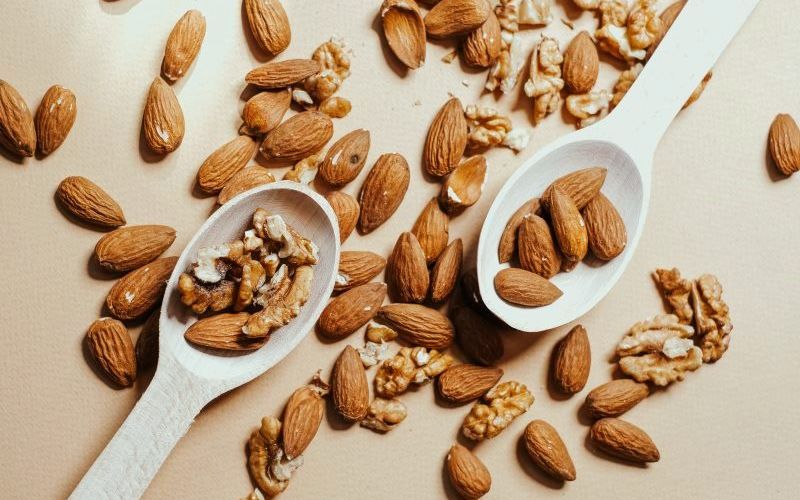 Hạnh nhân chứa hàm lượng chất xơ cao