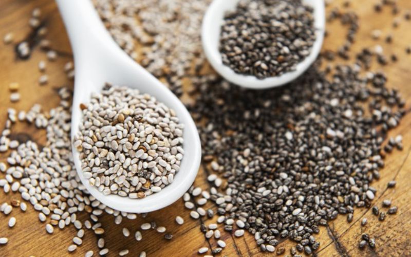 Hạt chia và hạt é có nhiều điểm khác nhau