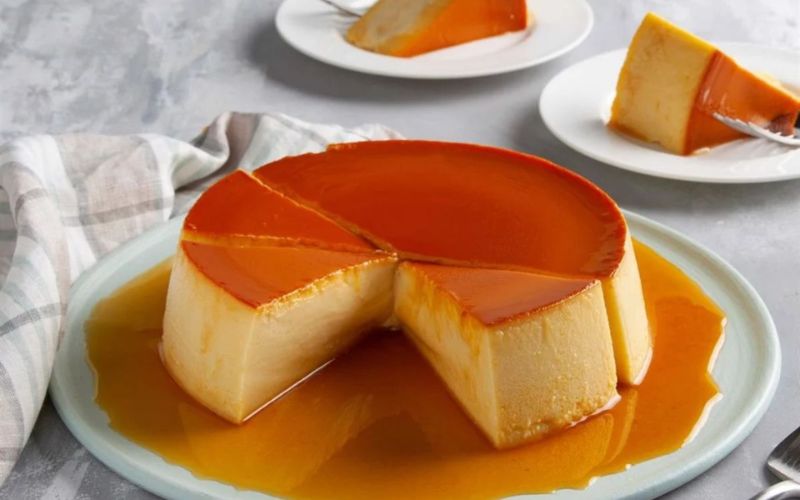 Cách làm bánh flan bằng sữa đặc thơm béo