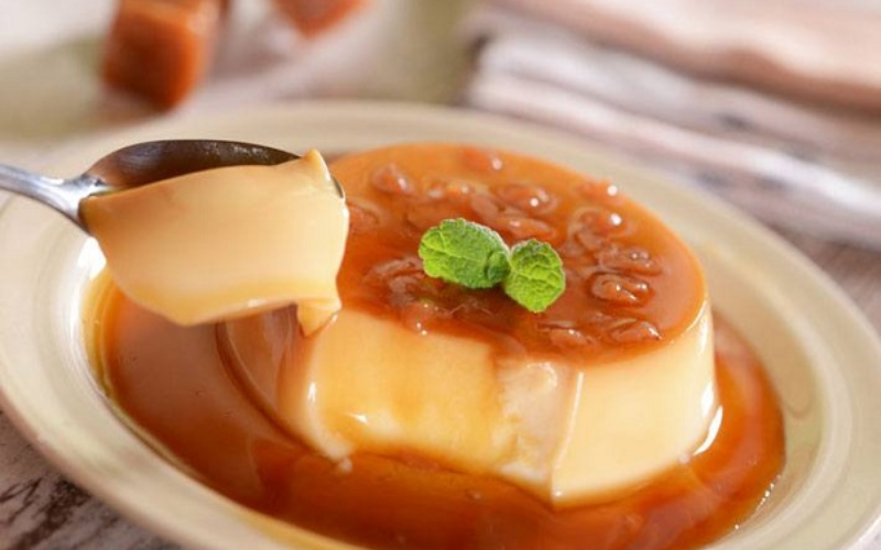 Cách làm bánh flan phô mai cho bé ăn dặm tại nhà