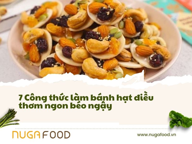 làm bánh hạt điều