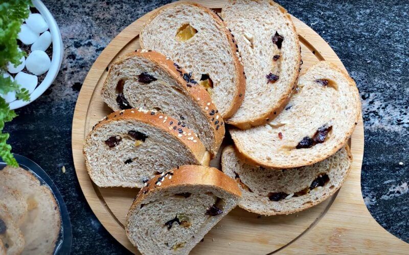 Làm bánh mì nguyên cám mix hạt dinh dưỡng