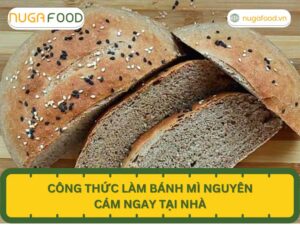 làm bánh mì nguyên cám