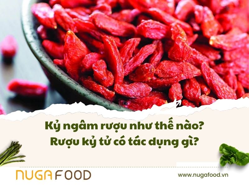 Kỷ ngâm rượu như thế nào