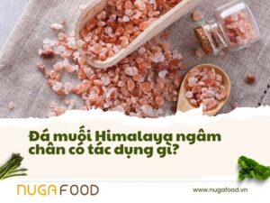 Đá muối Himalaya ngâm chân
