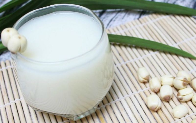Sữa bí xanh hạt sen tốt cho sức khỏe