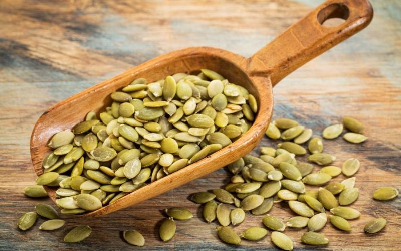 Hạt bí xanh chứa nhiều chất chống oxy hóa