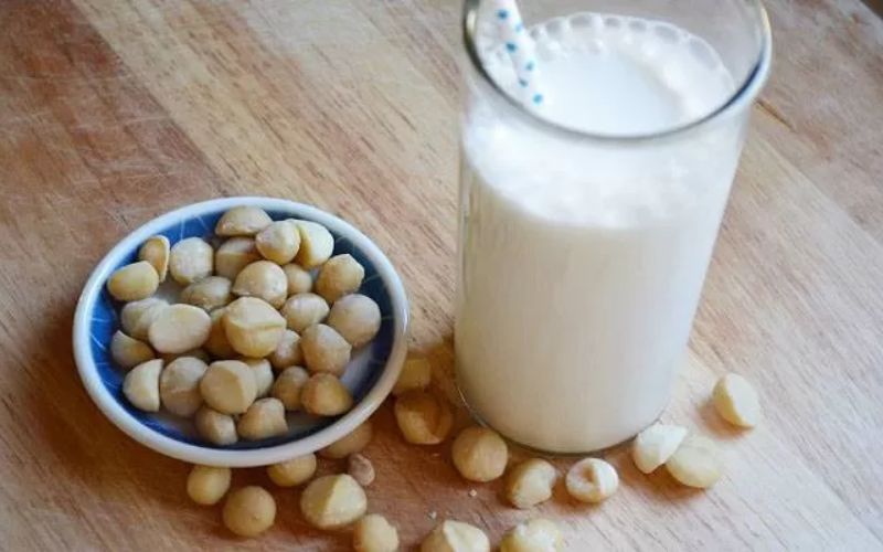 Sữa hạt macca cho bé
