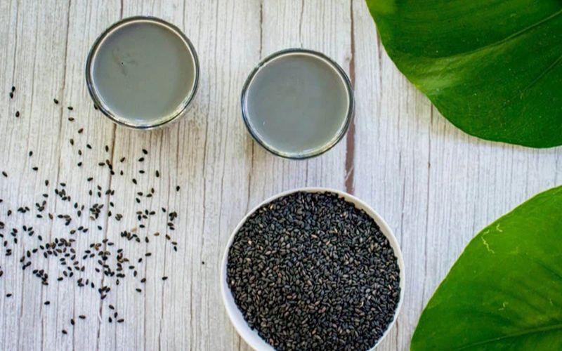 Sữa đậu nành mè đen