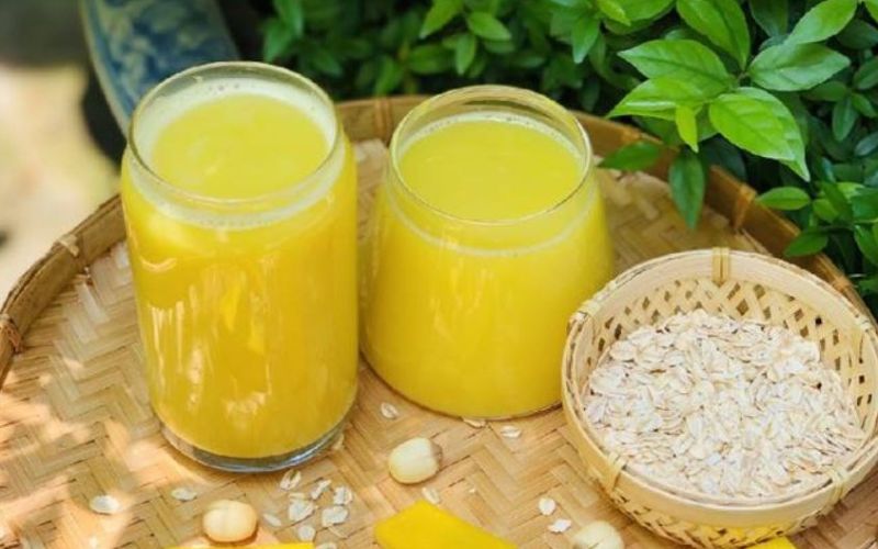 Sữa yến mạch bí đỏ