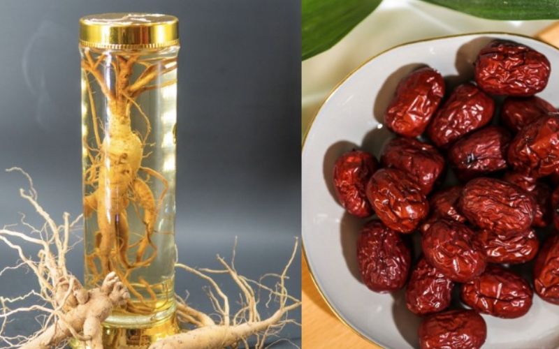 Rượu sâm táo đỏ giúp phục hồi huyết áp