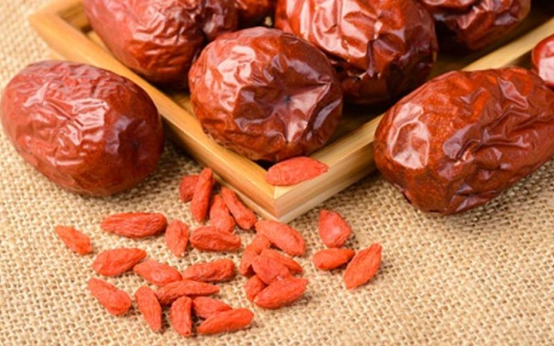 NugaFood chuyên cung cấp táo đỏ và kỷ tử chất lượng