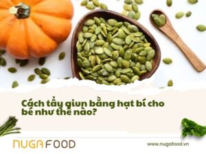 Tẩy giun bằng hạt bí