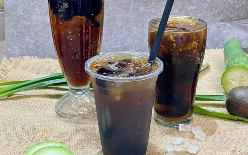 Trà bí đao chứa khoảng 79 calo