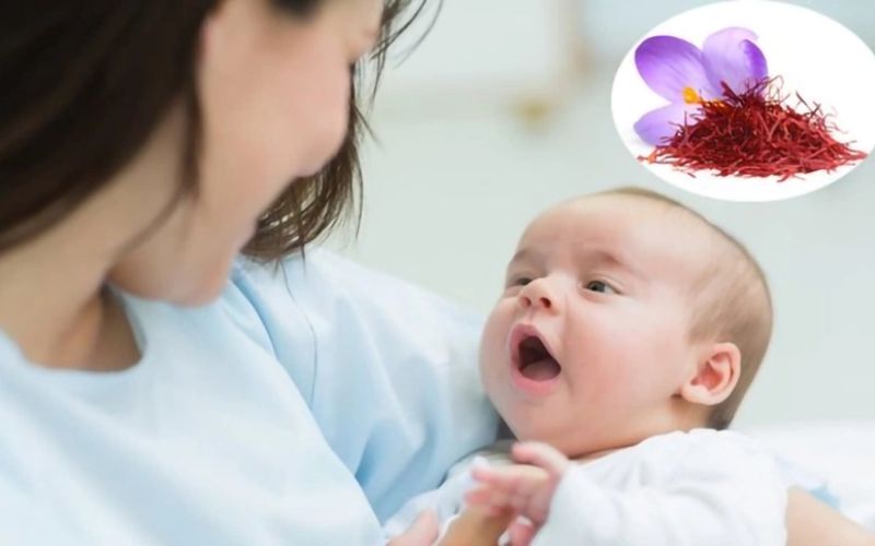 Trẻ em trên 2 tuổi nên uống saffron