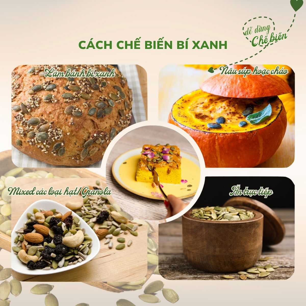 Hạt Bí Xanh NUGAFOOD , 200gr, Hạt Bí Tách Vỏ Rang Chín, Giàu Dinh Dưỡng, Ăn Vặt Healthy - Ảnh 8