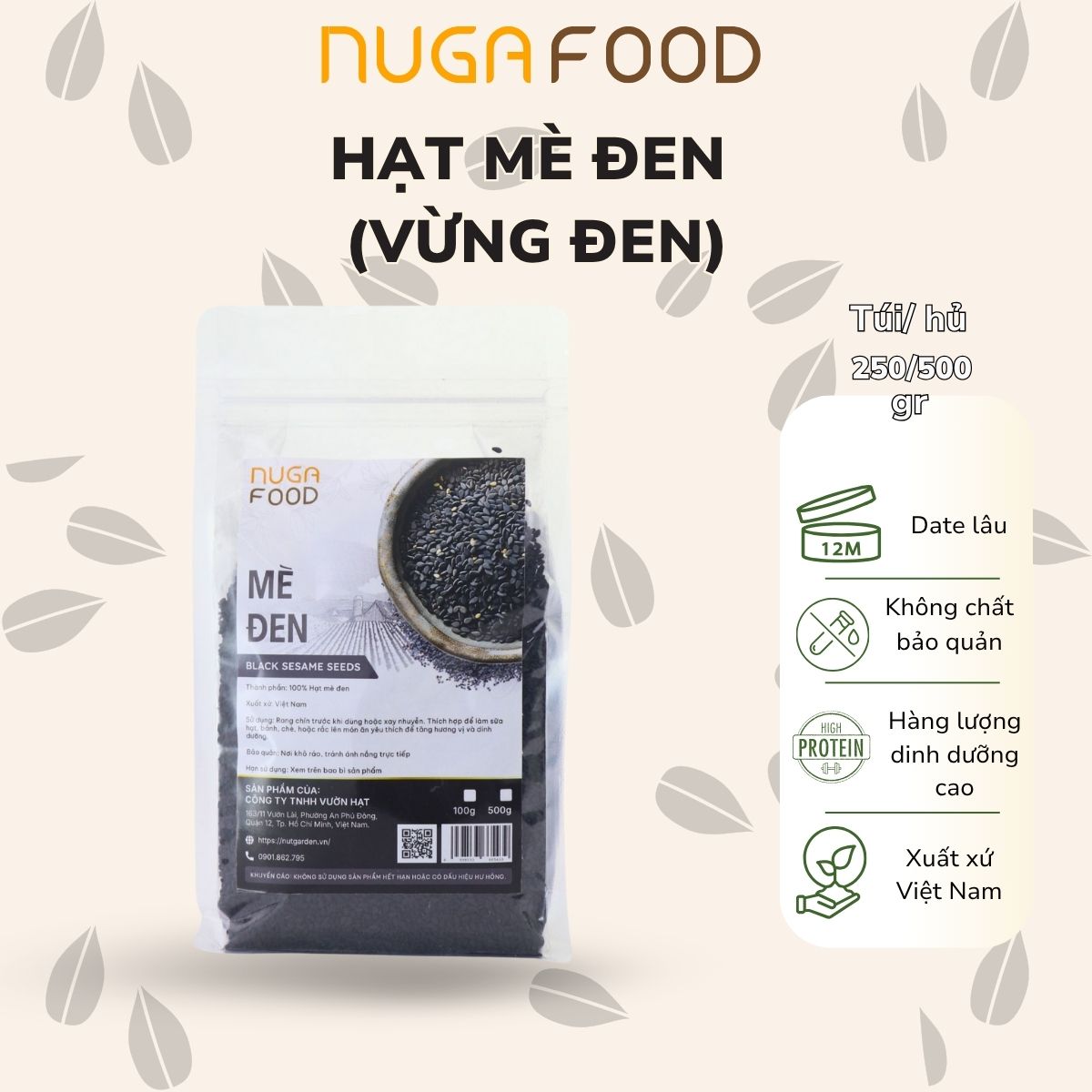 Mè Đen - Nugafood - Ảnh 2