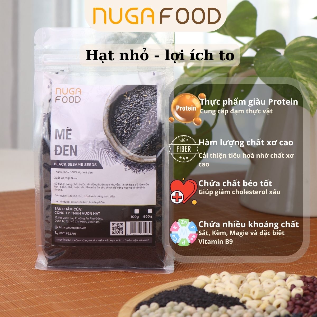 Mè Đen - Nugafood - Ảnh 5