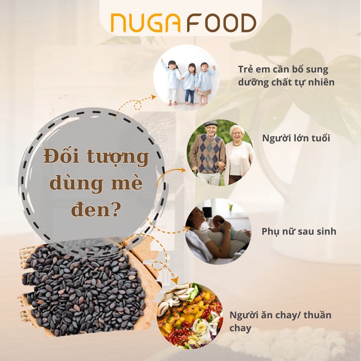Mè Đen - Nugafood - Ảnh 7