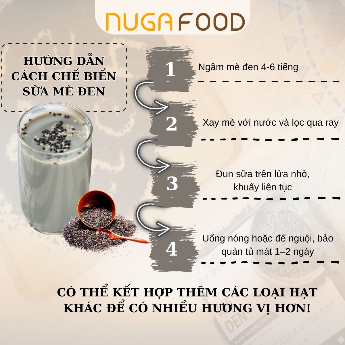 Mè Đen - Nugafood - Ảnh 9