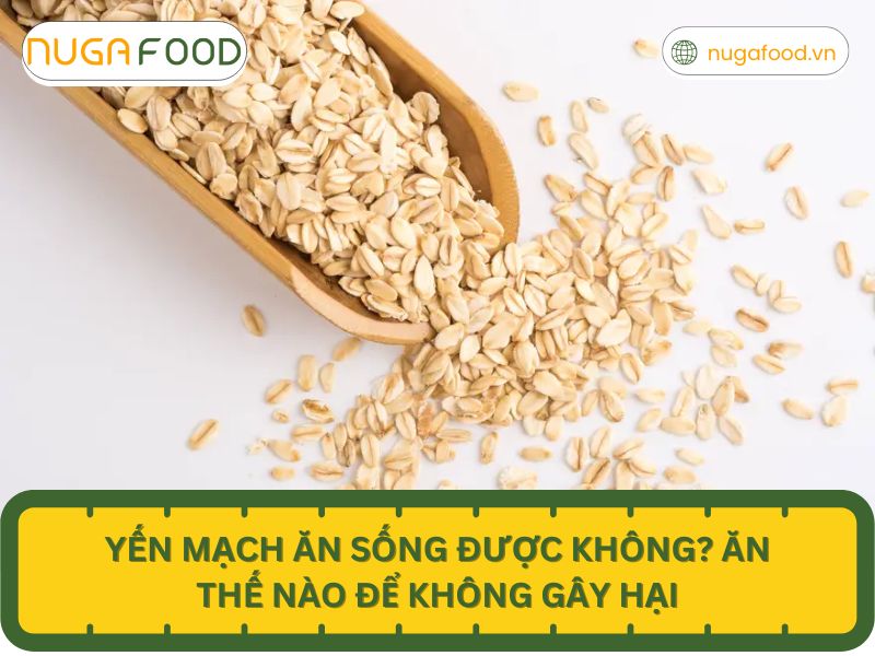 Yến mạch ăn sống được không