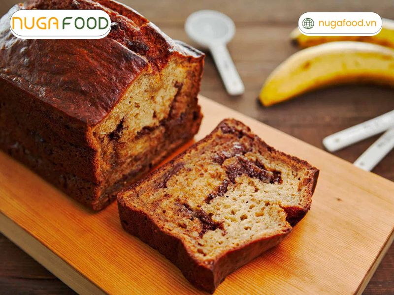 Bánh chuối yến mạch giàu chất xơ, giảm cảm giác thèm ăn, hỗ trợ tiêu hóa và tốt cho tim mạch