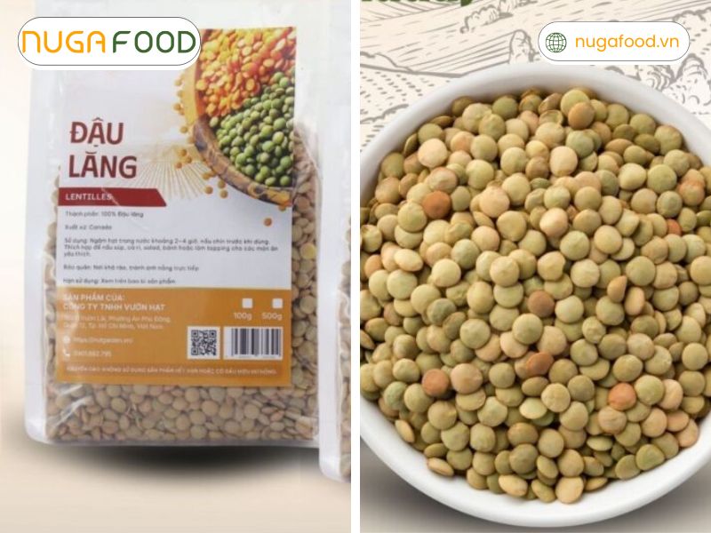 Nuga Food - Đơn vị cung cấp đậu lăng sạch, giàu dinh dưỡng, nguồn gốc xuất xứ rõ ràng và an toàn 