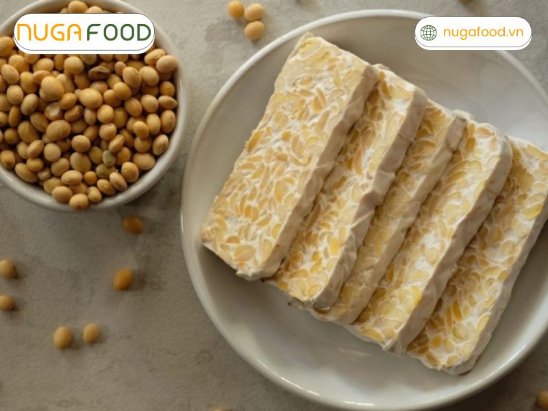 Bảo quản tempeh đậu gà trong ngăn mát tủ lạnh 3 - 5 ngày giữ tempeh tươi lâu hơn mà không ảnh hưởng đến hương vị